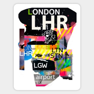 London airports Magnet